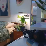 Apartment Versace 4pack -smart Home- Air Conditioner - Gotic Quarter- Private Studio- 10 Minutes Barcelona